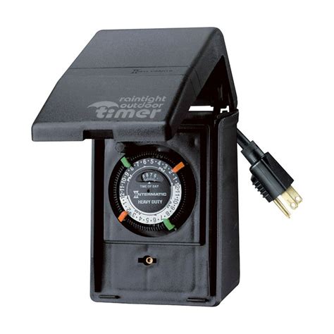 Shop Utilitech 15-Amps 125-volt 1-Outlet Plug-in Countdown Indoor or <b>Outdoor</b> Lighting <b>Timer</b> in the Lighting <b>Timers</b> department at <b>Lowe's. . Outdoor timer lowes